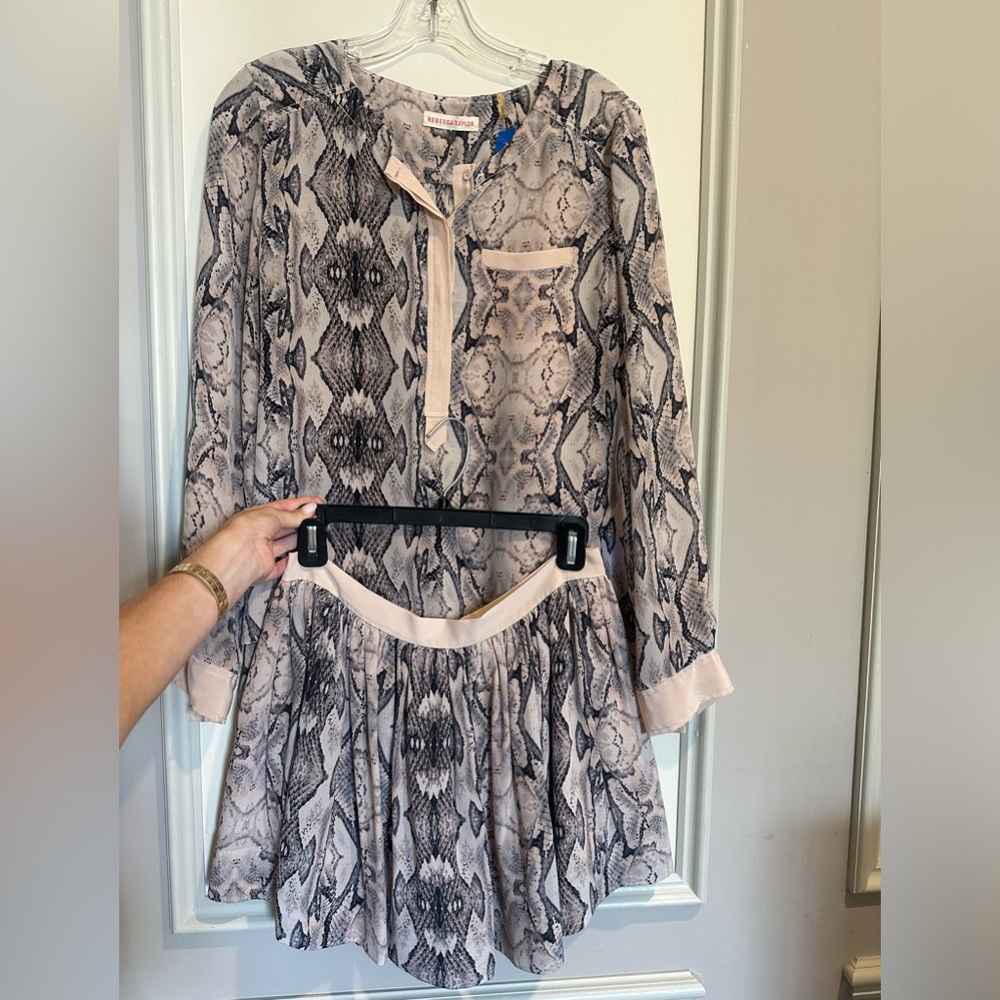 Rebecca Taylor Skirt and Top Set